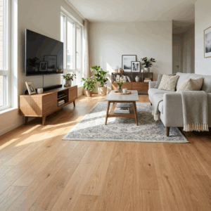 Parquet contrecollé chêne "european" 14/3.2x194x1940mm PR bis verni